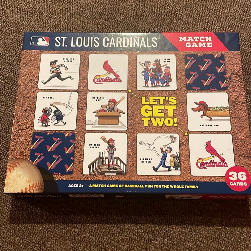 St. Louis Cardinals Matching Game